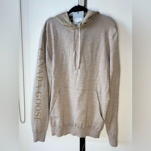 Canada Goose Beige Hoodie